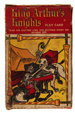 "NOVEL KING ARTHUR'S KNIGHTS CANDY & TOY" BOX.