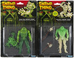 "SWAMP THING" FIGURE SET AND VEHICLE.