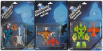 "SILVERHAWKS" NEAR SET OF 11 OF 12 CARDED FIGURES BY KENNER.