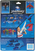 "SILVERHAWKS" NEAR SET OF 11 OF 12 CARDED FIGURES BY KENNER.