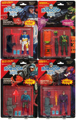 "ROBOCOP AND THE ULTRAPOLICE" SET OF 16 CARDED FIGURES BY KENNER.