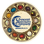 "CRESCENT SPECIALTY COMPANY BROOKLYN, N.Y." SELF PROMOTION BIRTHSTONE MIRROR.