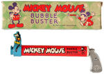 "MICKEY MOUSE BUBBLE BUSTER" BOXED GUN.