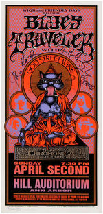 BLUES TRAVELER BAND-SIGNED CONCERT POSTER PAIR.