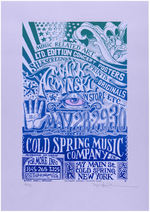 COLD SPRING MUSIC COMPANY PRINT PAIR, INCLUDING ONE REMARQUED BY ARTIST.