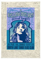 "A ROCK & ROLL DANCE PARTY WITH GUITAR SHORTY" PRINT TRIO, INCLUDING ONE REMARQUED BY ARTIST.