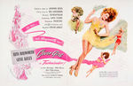 RITA HAYWORTH IN  “COVER GIRL” MOVIE EXHIBITOR PROMOTIONAL BOOK.