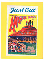 “JUST OUT AMAZING STORIES” 1926 PROMOTIONAL SIGN.