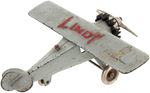 HUBLEY CAST-IRON "LINDY" CHARLES LINDBERGH-INSPIRED PLANE.