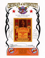 "FREE JOHN NOW! ROCK AND ROLL MARATHON" JOHN SINCLAIR SIGNED BENEFIT EVENT POSTER.