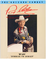 REX ALLEN COLLECTION INCLUDING SIGNED ITEMS.