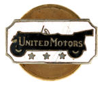 "UNITED MOTORS" RARE LAPEL STUD FROM HOLDING COMPANY ASSEMBLED BY WILLIAM DURANT IN 1916.