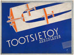 "TOOTSIETOY AEROPLANES" BOXED SET.