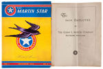 “GLENN L. MARTIN” AIRCRAFT WWII EMPLOYEES EPHEMERA LOT.