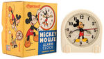 "MICKEY MOUSE INGERSOLL" BOXED ALARM CLOCK.