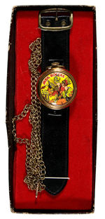 "BUCK ROGERS" BOXED COMBINATION WATCH/POCKET WATCH.