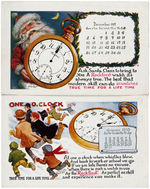 "ROCKFORD" WATCHES ADVERTISING POSTCARD SET FEATURING R.F. OUTCAULT ART.