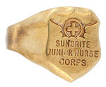RARE SUNBRITE NURSE RING FROM 1937.