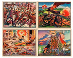 "HORRORS OF WAR" HIGH NUMBER GUM CARDS LARGE LOT.