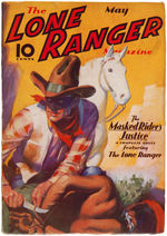 "THE LONE RANGER MAGAZINE" SECOND ISSUE PULP.