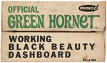 "OFFICIAL THE GREEN HORNET WORKING BLACK BEAUTY DASHBOARD" BOXED REMCO SET.