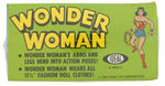 RARE "SUPER QUEENS - WONDER WOMAN" FACTORY-SEALED BOXED ACTION FIGURE.