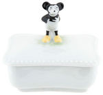 MICKEY MOUSE DEAN'S RAG STYLE CHINA TRINKET BOX.