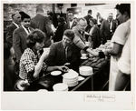 JOHN F. KENNEDY PERSONALLY USED MILWAUKEE HOTEL ROOM KEYS (2) PLUS JANUARY 1960 WISCONSIN PHOTO.