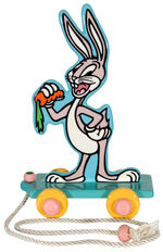 BUGS BUNNY ARTIST PROOF CERAMIC PULL TOY BY BRENDA WHITE AND JESSE RHODES.