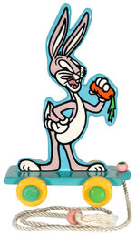 BUGS BUNNY ARTIST PROOF CERAMIC PULL TOY BY BRENDA WHITE AND JESSE RHODES.