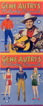 "GENE AUTRY'S MELODY RANCH CUT-OUT DOLLS."