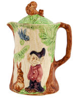 SNOW WHITE AND THE SEVEN DWARFS - DOPEY WADEHEATH CERAMIC TRIO.