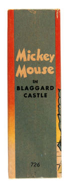 "MICKEY MOUSE IN BLAGGARD CASTLE" FILE COPY BLB.