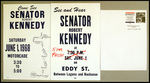 RFK CALIFORNIA POSTERS AND STATIONERY.