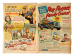 ROY ROGERS PREMIUM NEWSPAPER ADS.