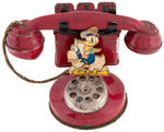 DONALD DUCK TOY TELEPHONE RARE BANK VARIETY.