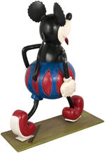 MICKEY MOUSE LARGE & IMPRESSIVE 1930s FRENCH WOODEN CAROUSEL FIGURE.