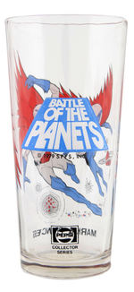 "BATTLE OF THE PLANETS - MARK & PRINCESS" PROTOTYPE PEPSI DRINKING GLASS.