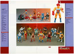 1987 & 1990 TOY CATALOG PAIR FEATURING THUNDERCATS.