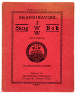 IWW “LITTLE RED SONG BOOK” RARE VARIETY IN SWEDISH C. 1920s.