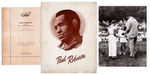 PAUL ROBESON 26 PIECE COLLECTION SPANNING 1926-1978.