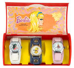 "BARBIE TEENAGE FASHION MODEL" BOXED WATCH BY BRADLEY WITH 2 EXTRA DIALS.