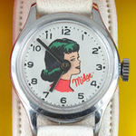 "BARBIE TEENAGE FASHION MODEL" BOXED WATCH BY BRADLEY WITH 2 EXTRA DIALS.