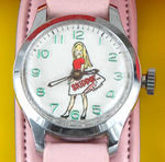 "BARBIE TEENAGE FASHION MODEL" BOXED WATCH BY BRADLEY WITH 2 EXTRA DIALS.