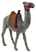 CAMEL CAST IRON BANK.