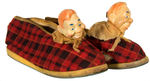 "HOWDY DOODY SLIPPERDOODLE" BOXED FIGURAL SLIPPERS.