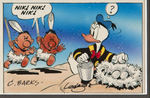 "UNCLE SCROOGE McDUCK: HIS LIFE AND TIMES" BOOK PRODUCTION ART SIGNED BY CARL BARKS & PETER LEDGER.