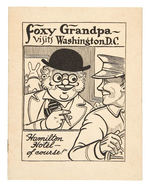 "FOXY GRANDPA VISITS WASHINGTON D.C." PREMIUM BOOKLET.
