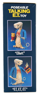 LJN "POSEABLE TALKING E.T. TOY" BOXED PAIR.