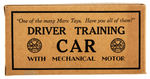 MARX "DRIVER TRAINING CAR" BOXED WIND-UP.